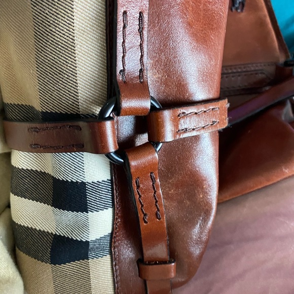 Like New Burberry Bridle Tote - Picture 10 of 13